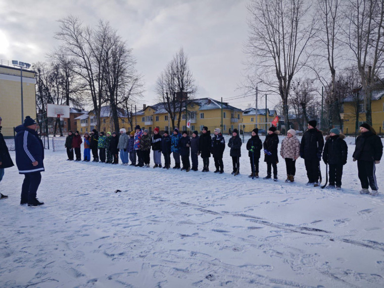 Хоккей в валенках.